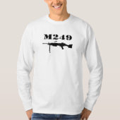 M249 SAH Shirt der Gewehr-Gruppe-automatischen (Vorderseite)