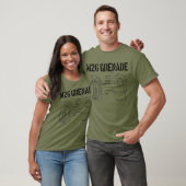 M26 Granate Schematic Grenadier M26 Granade T-Shirt (Unisex)