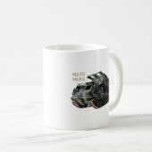 M270 Mehrfach-Startraketensystem (MLRS) Kaffeetasse (VorderseiteRechts)