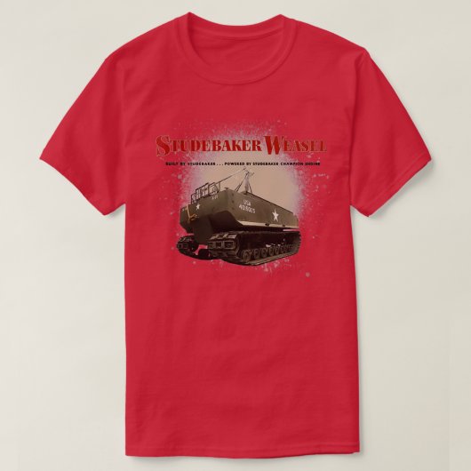 M29 Studebaker Weasel  T-Shirt (Design vorne)