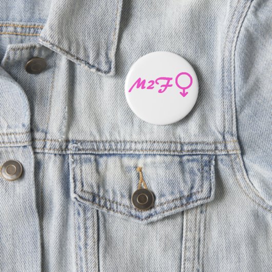 M2F Transgenderknopf Button (Beispiel)