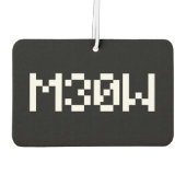 M30W [Leetspeak Animal Sounds] Autolufterfrischer (Rückseite)