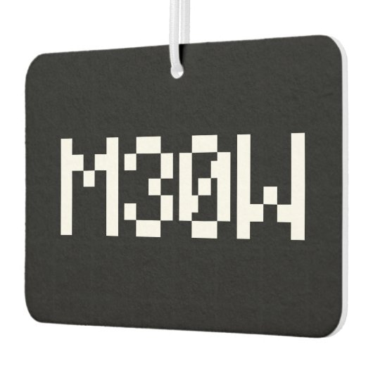 M30W [Leetspeak Animal Sounds] Autolufterfrischer (Links)