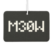 M30W [Leetspeak Animal Sounds] Autolufterfrischer (Vorderseite)