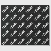 M30W [Leetspeak Animal Sounds] Geschenkpapier (Flach)