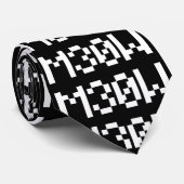 M30W [Leetspeak Animal Sounds] Krawatte (Gerollt)