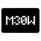 M30W [Leetspeak Animal Sounds] Magnet (Horizontal)
