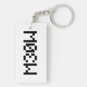 M30W [Leetspeak Animal Sounds] Schlüsselanhänger (Rückseite)