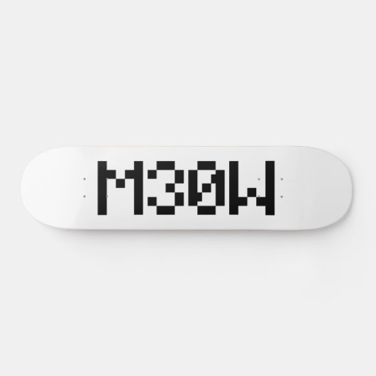 M30W [Leetspeak Animal Sounds] Skateboard (Horizontal)