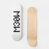 M30W [Leetspeak Animal Sounds] Skateboard (Vorderseite)
