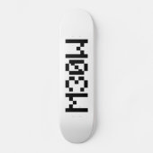 M30W [Leetspeak Animal Sounds] Skateboard (Vorderseite)