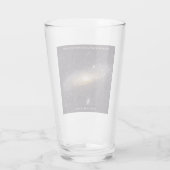 M31 Andromeda Galaxy Bierglas Glas (Rückseite)