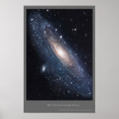 M31 Andromeda Galaxy Poster (Vorne)