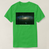 M31 Andromeda Galaxy T-Shirt (Design vorne)