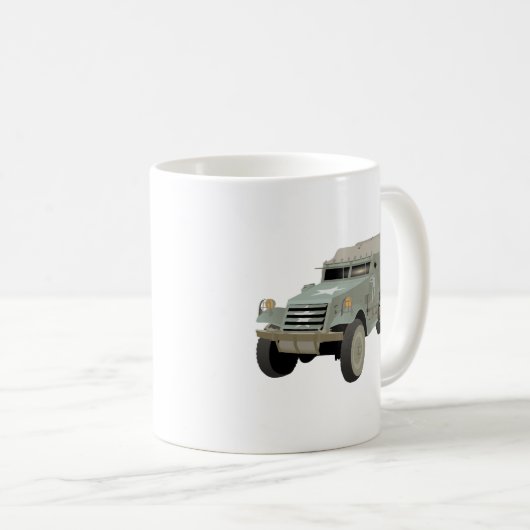 M3 American WW2 Halbspur Kaffeetasse (VorderseiteRechts)