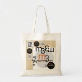 m3 COLLAGE Tragetasche | m3galleryStudio (Vorne)