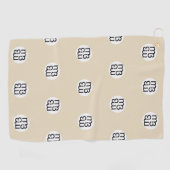 m3 Golfhandtuch | m3galleryStudio (Horizontal)