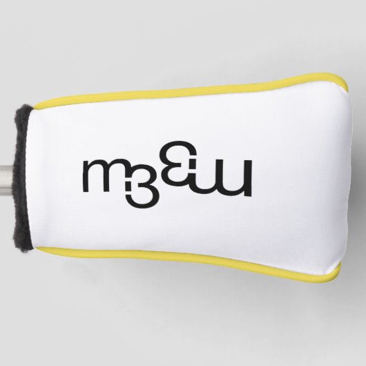 m3 Putter | m3galleryStudio Golf Headcover (Vorderseite)