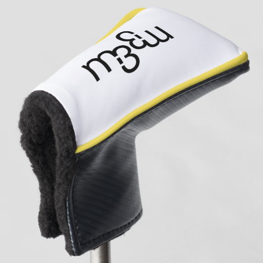 m3 Putter | m3galleryStudio Golf Headcover (3/4 Vorderseite)