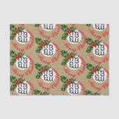 m3 Weihnachtsgeschenkpapier Seidenpapier (Vorderseite)