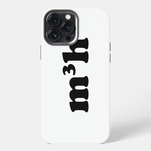 m3h iPhone hülle (Rückseite)