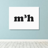 m3h leinwanddruck (Insitu (Holzboden))