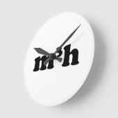 m3h runde wanduhr (Winkel)