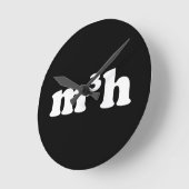 m3h runde wanduhr (Winkel)