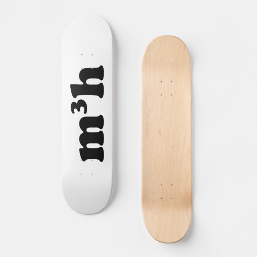 m3h skateboard (Vorderseite)