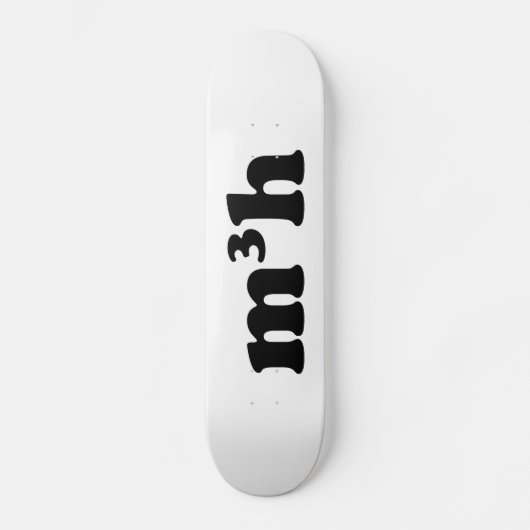 m3h skateboard (Vorderseite)