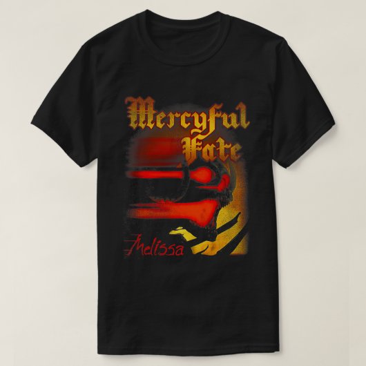M3lissa Old School Heavy Metal T-Shirt (Design vorne)