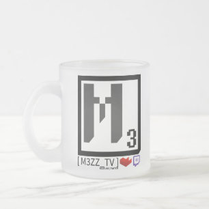 M3ZZ_TV Soziallogo-Glas-Tasse Mattglastasse