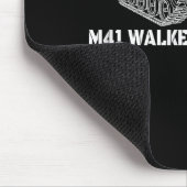 M41 Walker Bulldog American Light Army Tank Gift Mousepad (Ecke)
