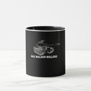 M41 Walker Bulldog American Light Army Tank Gift Tasse