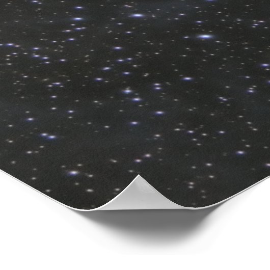 M45 Pleaides-Cluster Poster (Ecke)