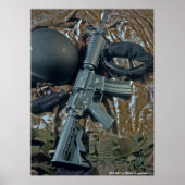 M4 All by Mark Vaughan Poster (Vorne)