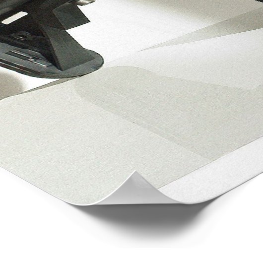 M4 auf Bipod Poster (Ecke)