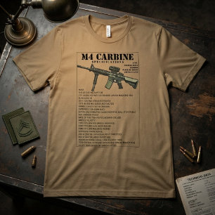 M4 Karabiner Infanteriewaffe Tri-Blend Shirt