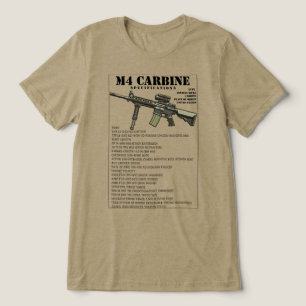 M4 Karabiner Infanteriewaffe Tri-Blend Shirt