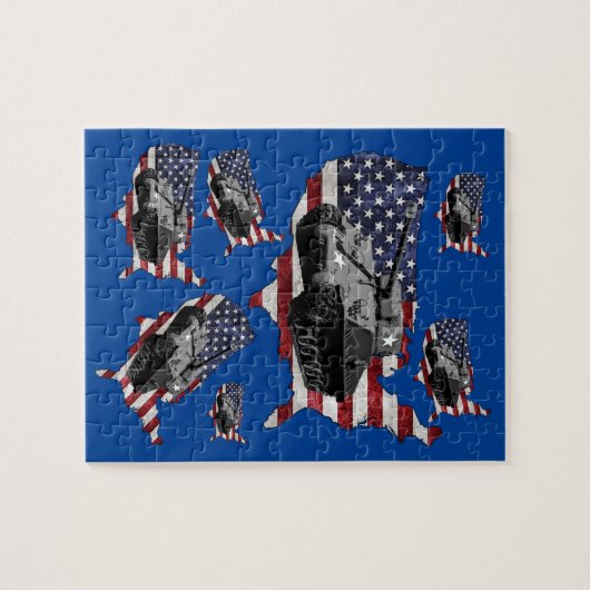 M4 Sherman Behälter Puzzle (Horizontal)