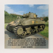 M4 SHERMAN TANK   PUZZLE (Vertikal)