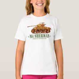 M4 Sherman Weltkrieg Zweiter Amerikanischer Mittel T-Shirt