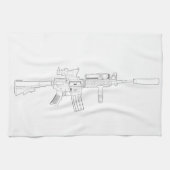 M4 SOPMOD Geschirrtuch (Horizontal)