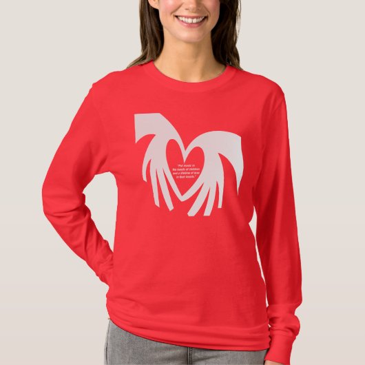 M4JC Jeremys Heart_wht T-Shirt (Vorderseite)