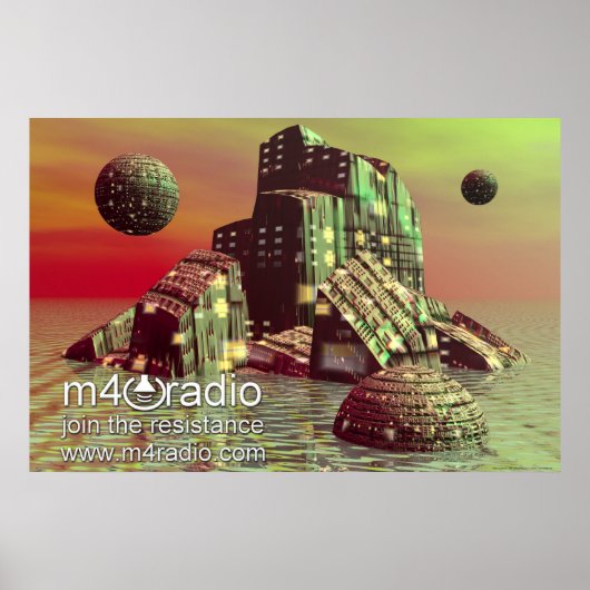 M4Radio Starship Poster (Vorne)