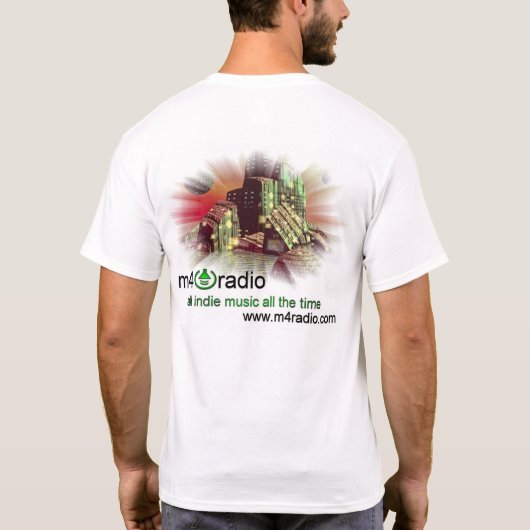 M4Radio Starship T-Shirt (Rückseite)
