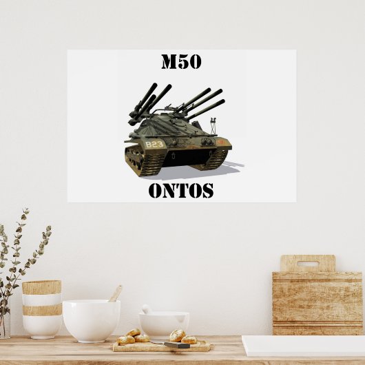 M50 Ontos Poster (Küche)