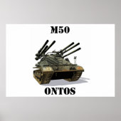 M50 Ontos Poster (Vorne)