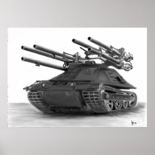 M50 Tankbild Ontos Poster
