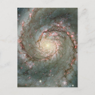 M51 Whirlpool Galaxy Postkarte Wissenschaft Gesche